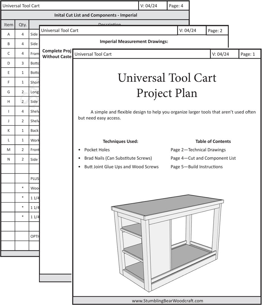 Universal Tool Cart