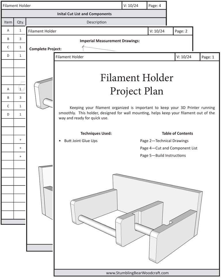 Filament Holder