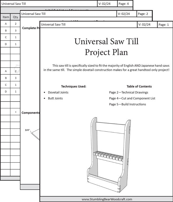 Universal Saw Till