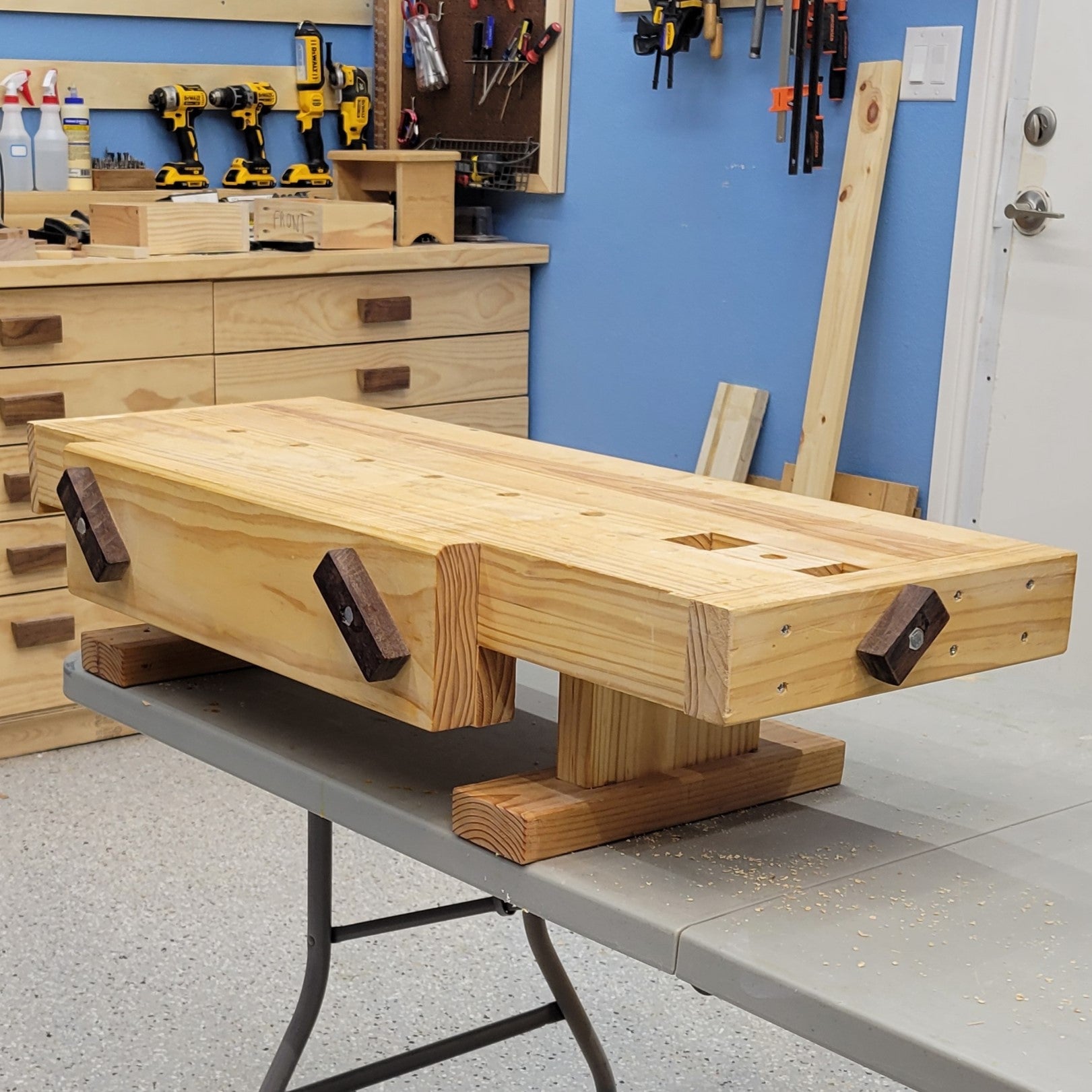 Small Wooden Workbench