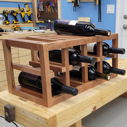 Compact Wine Rack