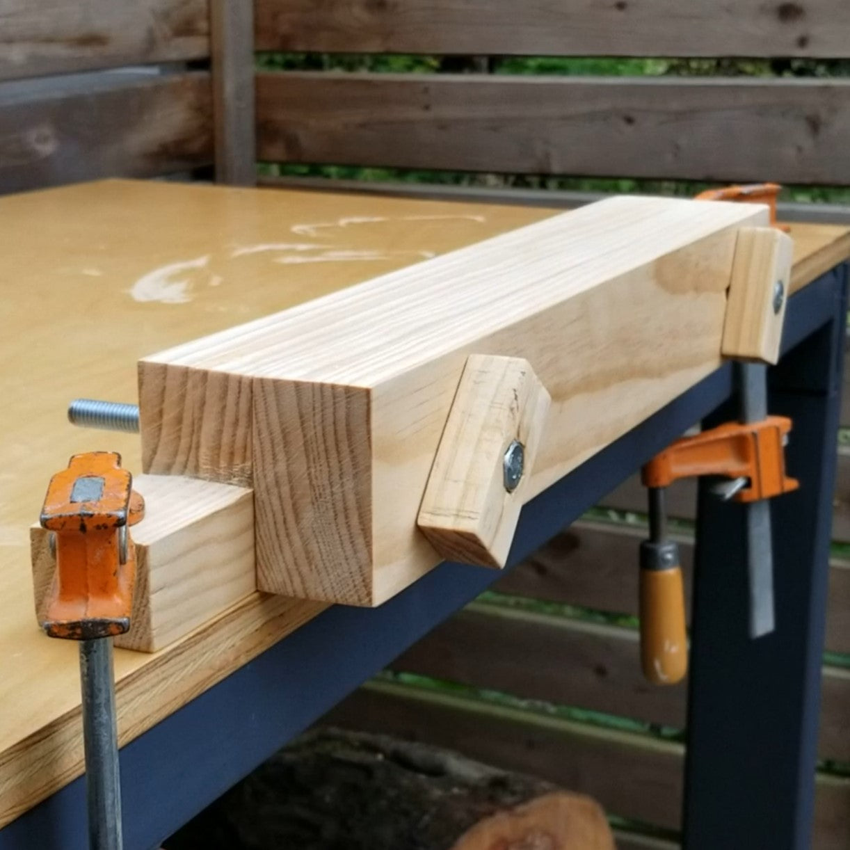 Homemade Vice Diy Workbench Vise Plans How To Build A Workbench | Woodworking