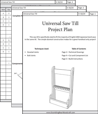Universal Saw Till