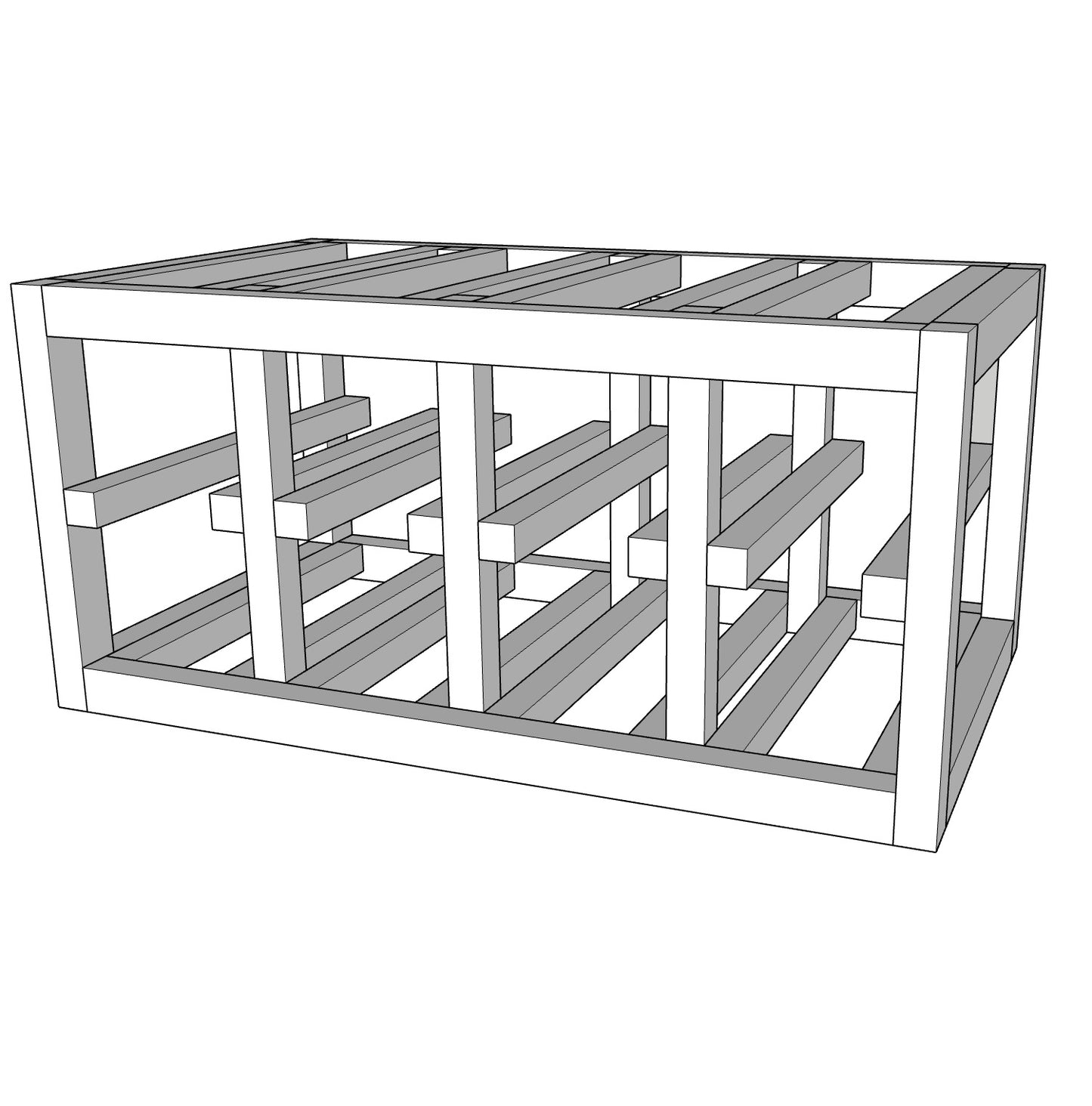 Compact Wine Rack