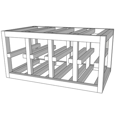 Compact Wine Rack